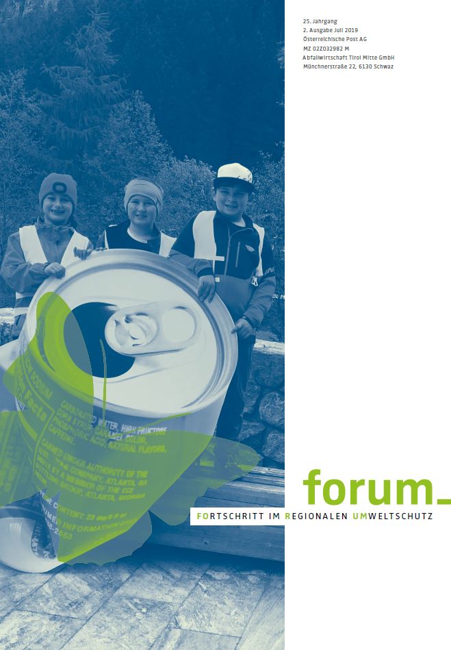 Titelseite Forum Juli 2019