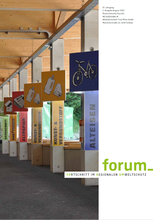 Forum Cover Ausgabe August 2021