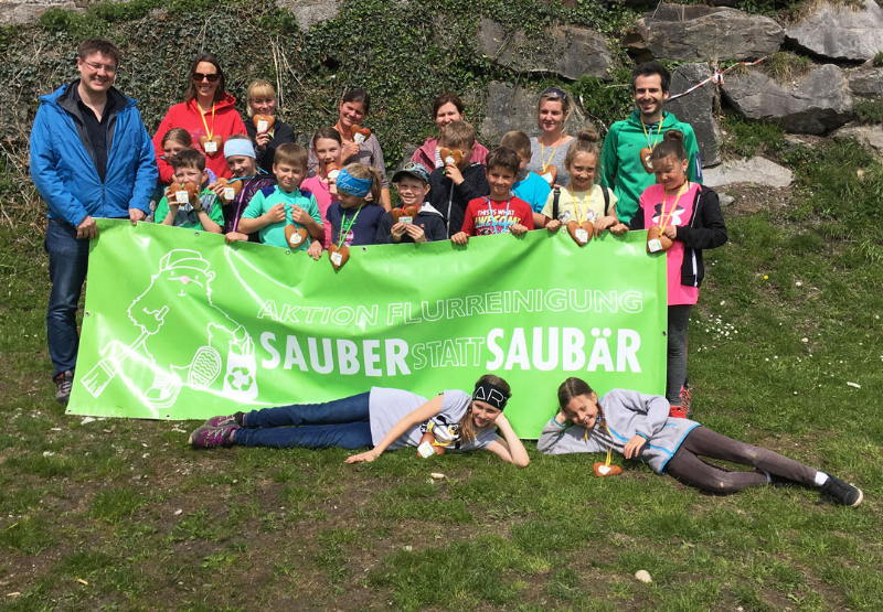 Gruppenfoto Flurreinigung VS Schwendberg 2019
